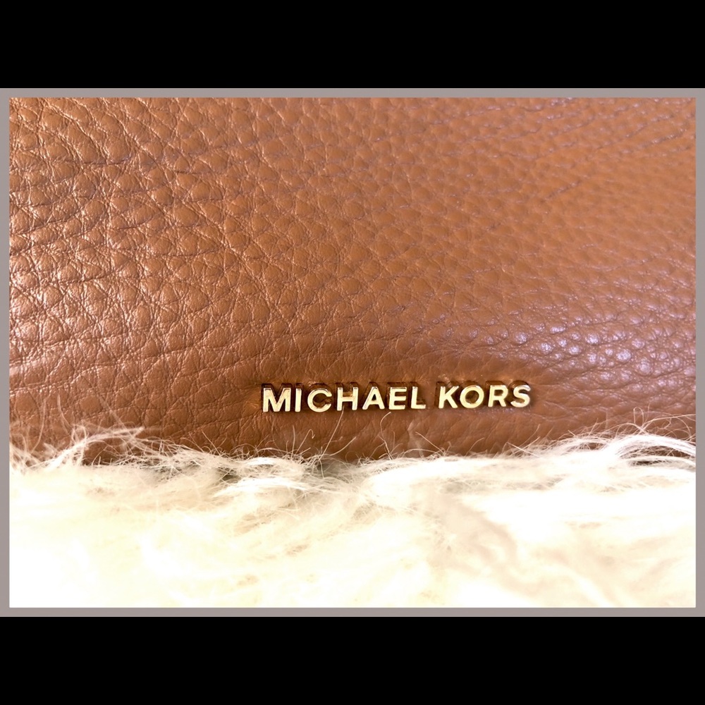 Michael Kors Leather Large Lex Convertible Bag